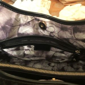 Ted Baker Black Patent Leather Handbag